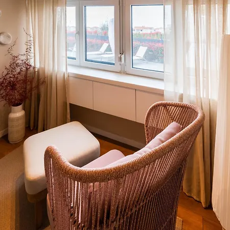Abrega, S Bazenom Apartamento